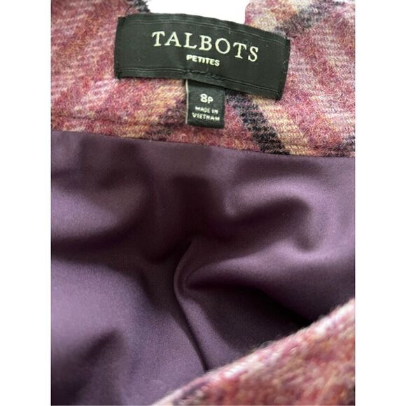 Talbots wool Skirt Size 8P - Picture 7 of 9